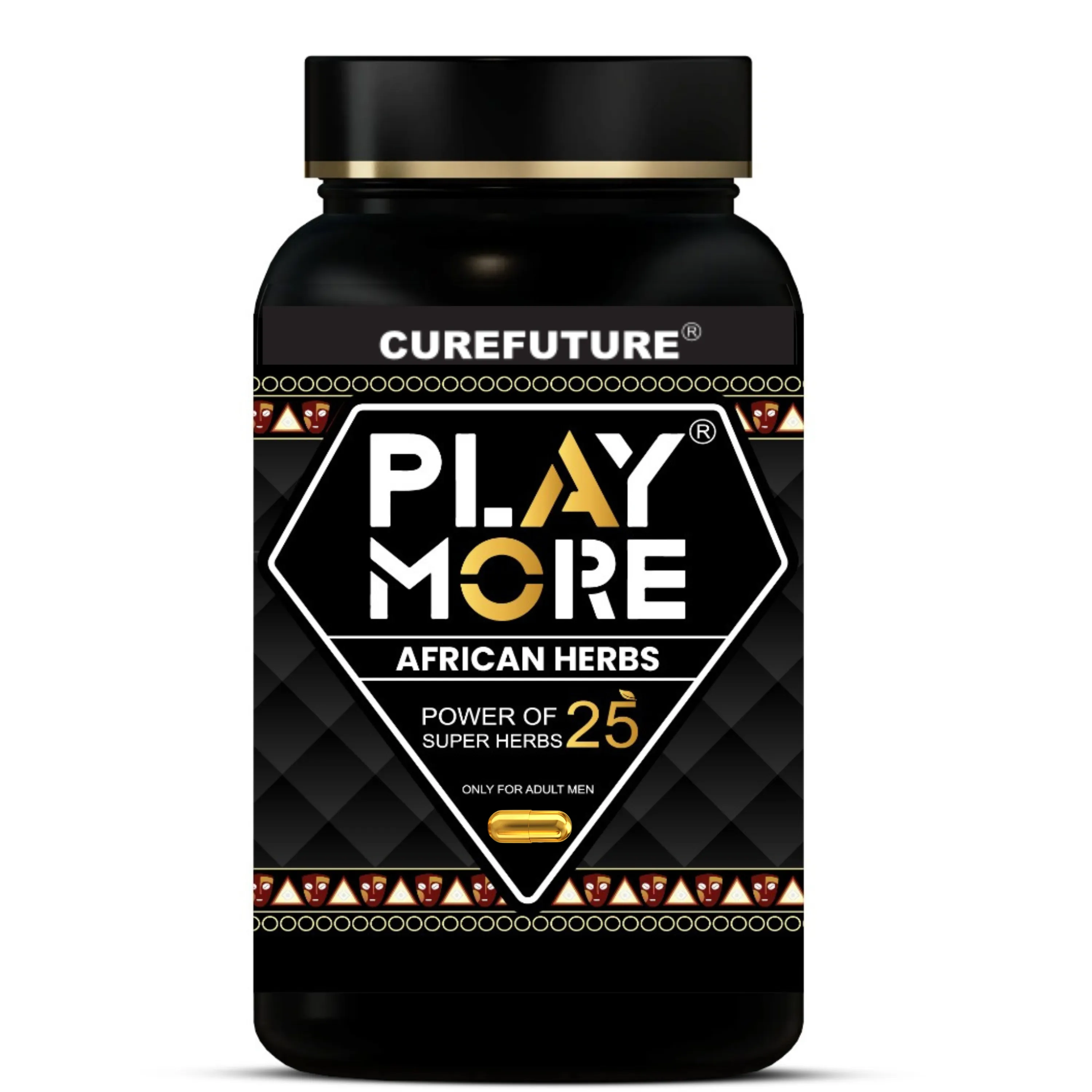 Play More Capsule Bottle